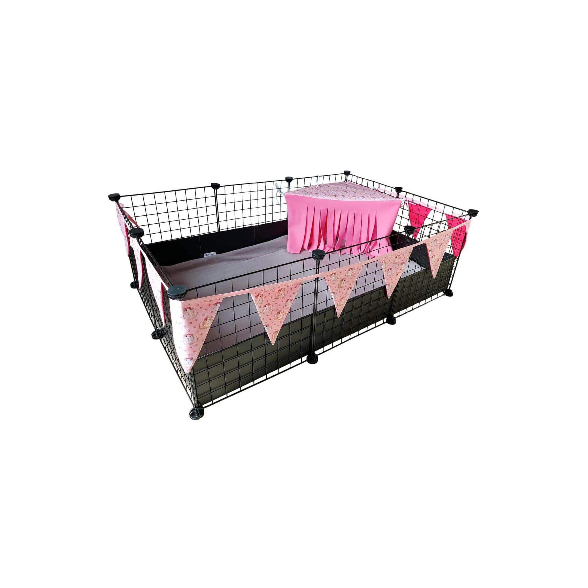 CandE Cosies C&C Cage with bunting, liner and corner hide